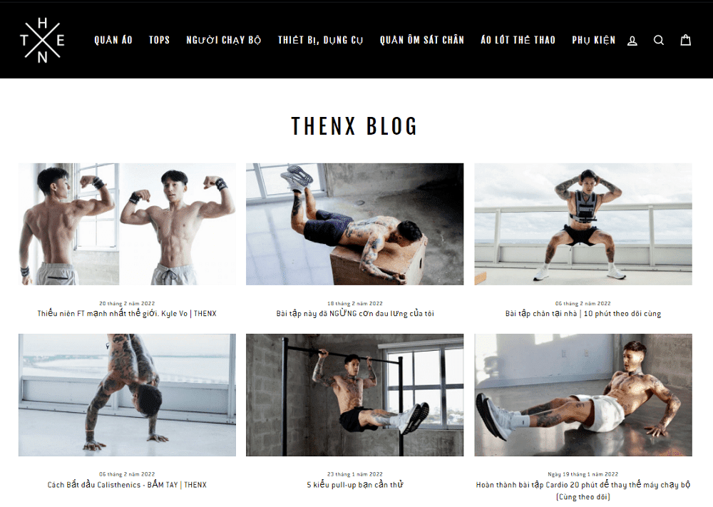 tài khoản Thenx Fitness Pro 1