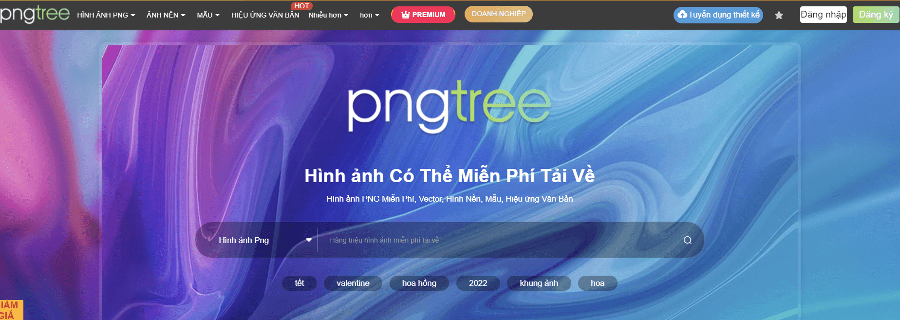 Giao diện Các mẫu thiết kế trên Gói tài khoản Pngtree Premiu