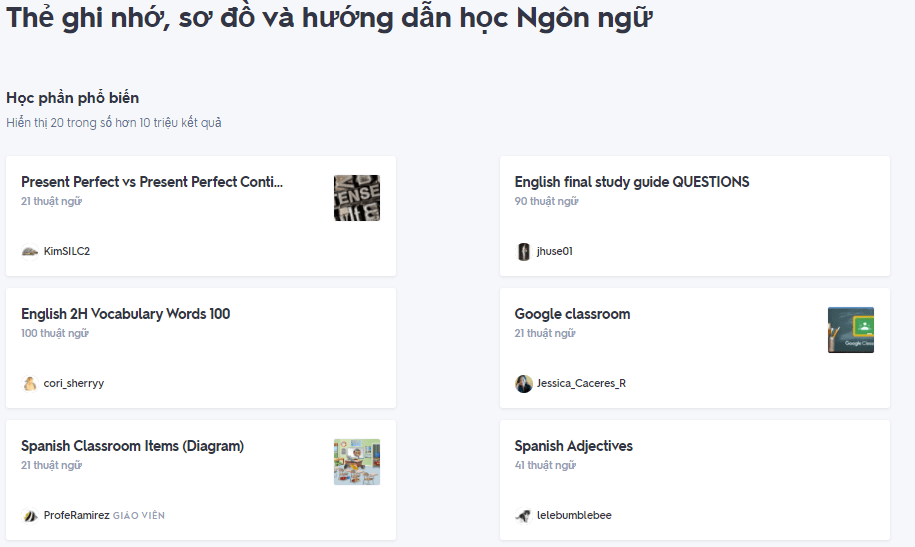  tài khoản Quizlet 1